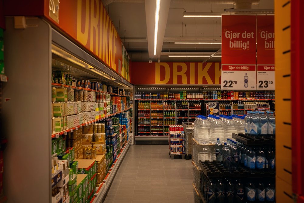 Finished flexible packaging from Global Flex on a retail shelf